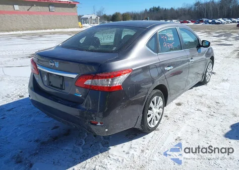 2014 Nissan Sentra S from USA, damaged, VIN 3N1AB7AP1EY336680